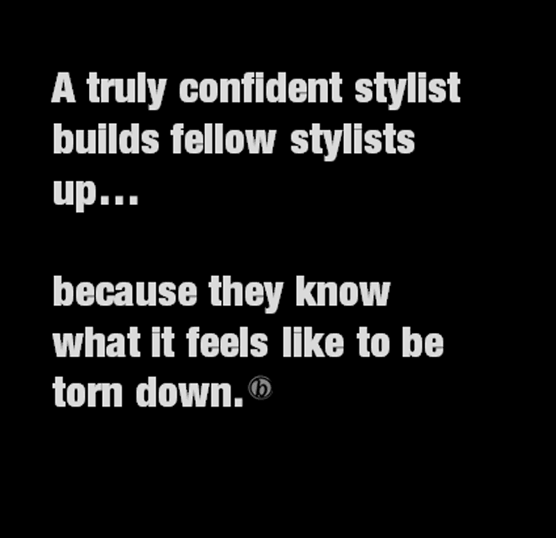 a truly confident