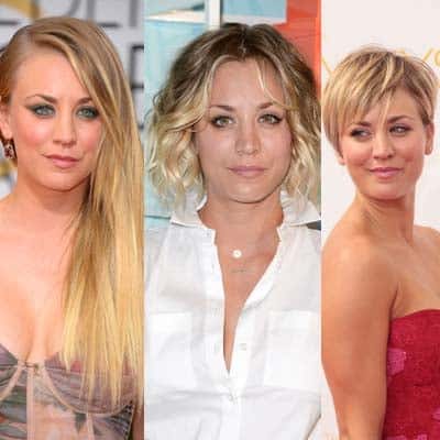 Kaley Cuoco Transformation into Short