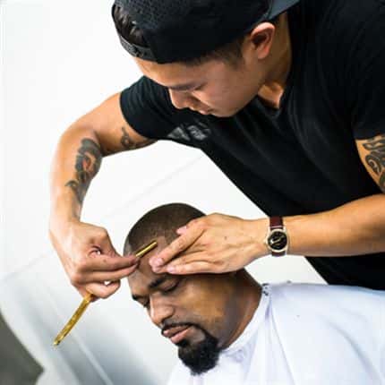 Mark Bustos Hair Cuts for Homeless