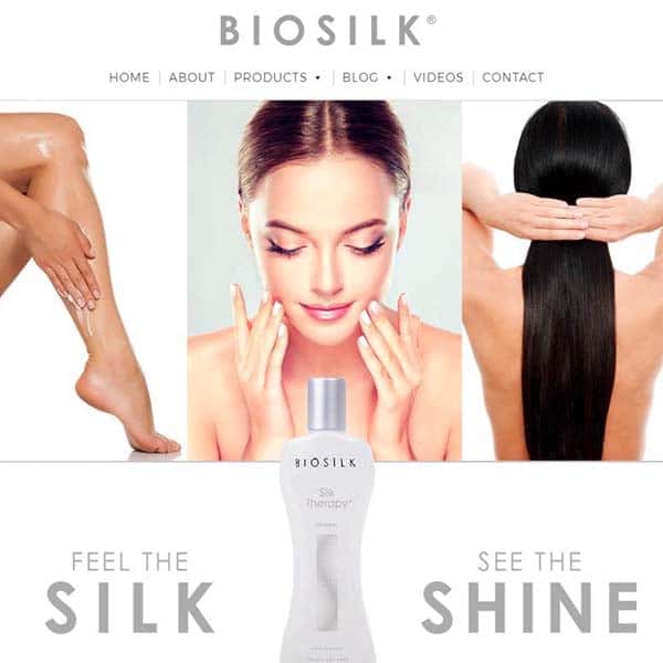 biosilk-hair-care-newly-designed-website