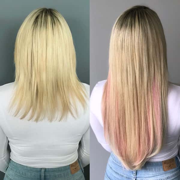 tape in extensions hairtalk transformation