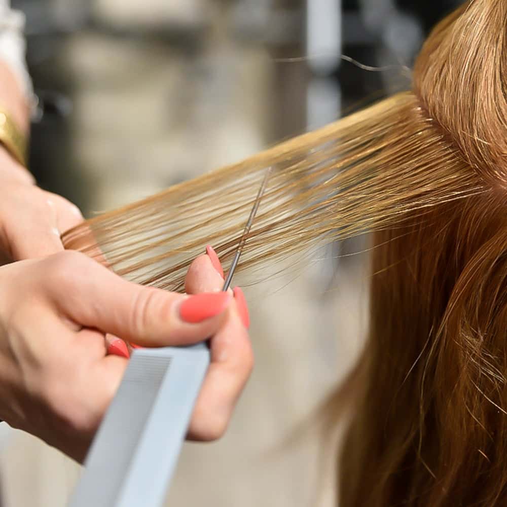 3 Babylight and Highlight Tips Blonding SEVEN Haircare Fine Slices Weaving