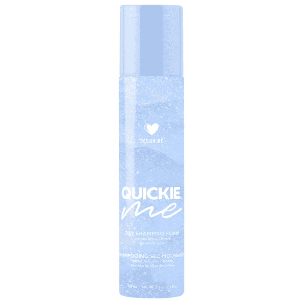 design.me quickie.me dry shampoo foam