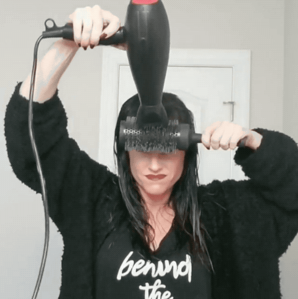 client friendly blow dry tips with sexy hair flash me blow dry spray