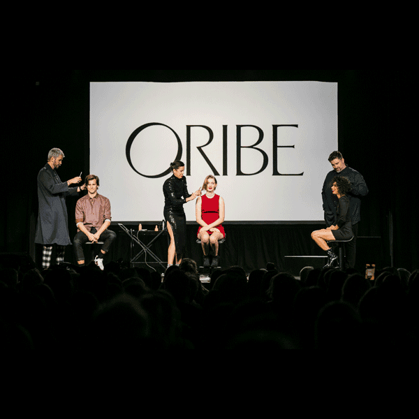 oribe, event, hairdresser, razor cutting