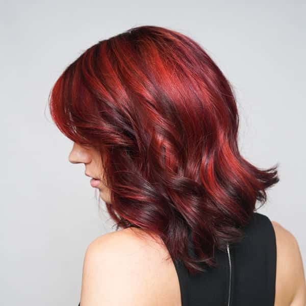 red ribbon haircolor technique revlon professional