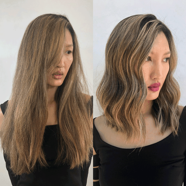 hair transformation, lob, haircut, hair, hairstyle.