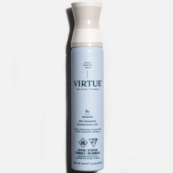 Virtue Refresh Dry Shampoo Product Announcement Reinvigorating Lightweight Enhance Scalp Health Removes Oil Sweat Odor Impurities