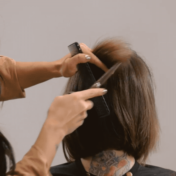 haircut, bob, texture