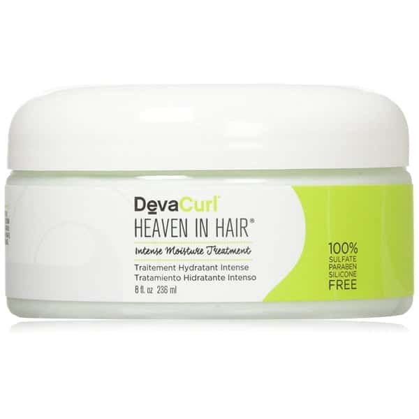 DevaCurl Heaven In Hair Mask Intense Moisture Treatment BTC Product Announcement Deep Conditioning Protection Shine Silky Strands Hydration