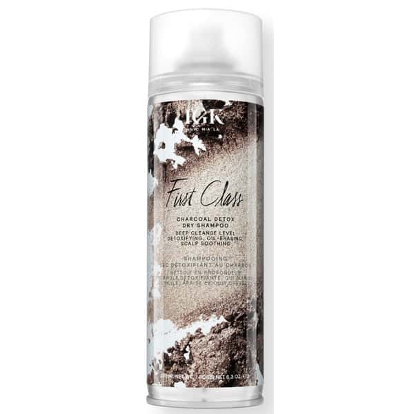 IGK Hair First Class Charcoal Detox Dry Shampoo Powder Lifts Dirt Build Up Absorbs Oil Sweat
