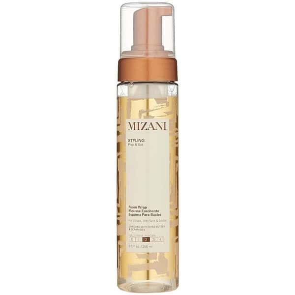 MIZANI Styling Foam Wrap Wavy Curly Hair Lightweight Mousse Nourishing Strengthening Wet Sets