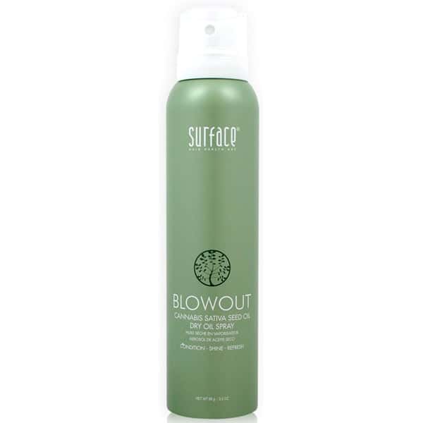 Surface Blowout Dry Oil Spray Lightweight Conditioning Oil Lasting Shine Protection Babassu Seed Oil Moisture