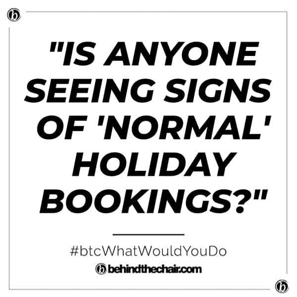 salon holiday busy season booking