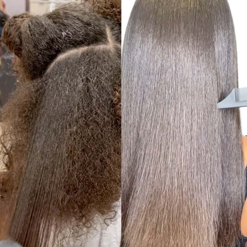 bouncy blowout textured hair and silk press tips olivia garden jamal edmonds @lamajbackwards
