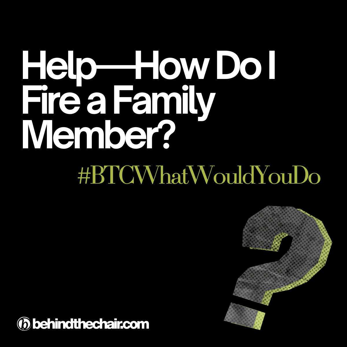 how to hire a family member