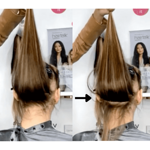 hairtalk extensions hairline perimeter tip