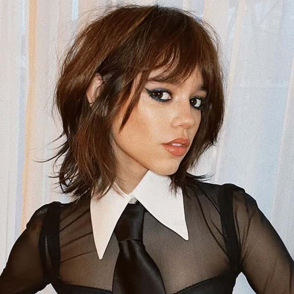 2023 biggest haircut trends winter spring summer predictions jenna ortega wednesday addams new haircut lob bangs