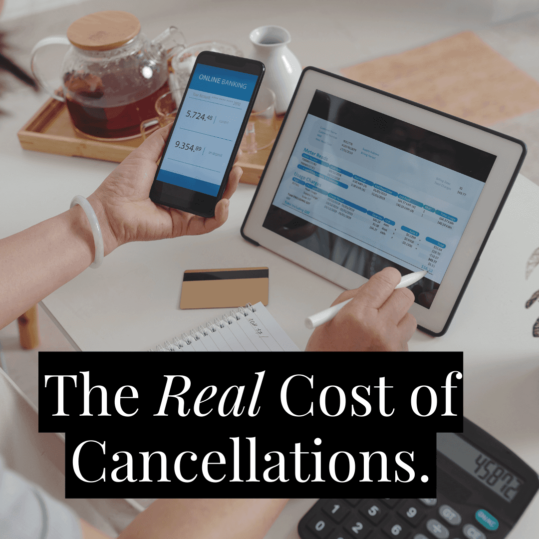 The Real Cost of Cancellations.