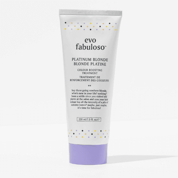 evo fabuloso colour boosting treatment platinum blonde toning mask