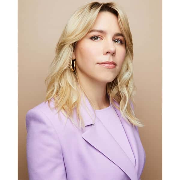 Chelsea Riggs headshot as CEO of amika brand