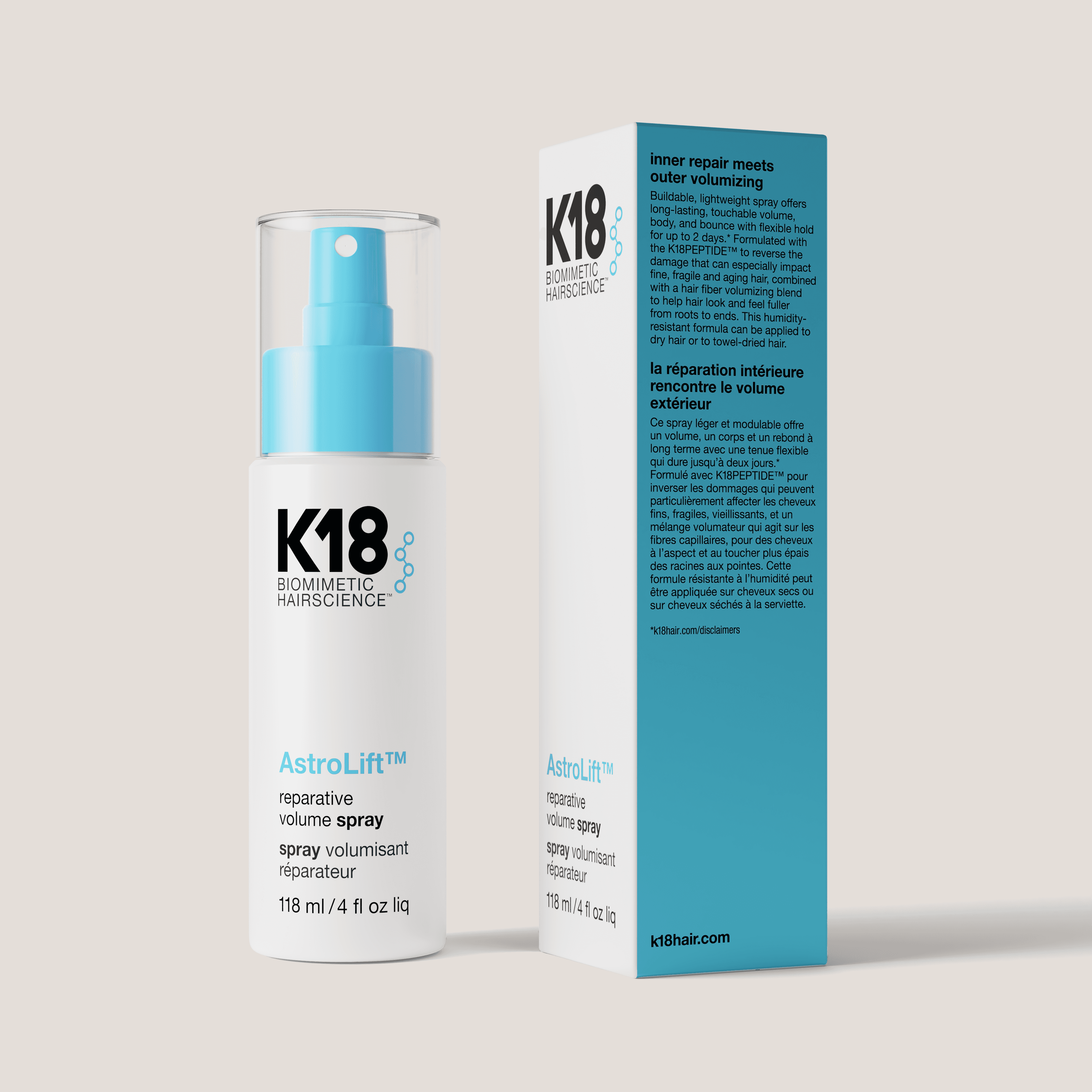 K18_AstroLiftVolumeSpray_118ML_Box_Gray