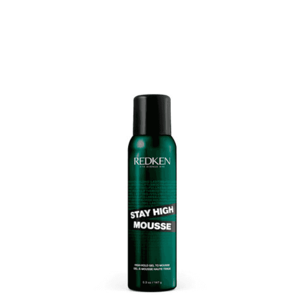 Redken Stay High Mousse on display