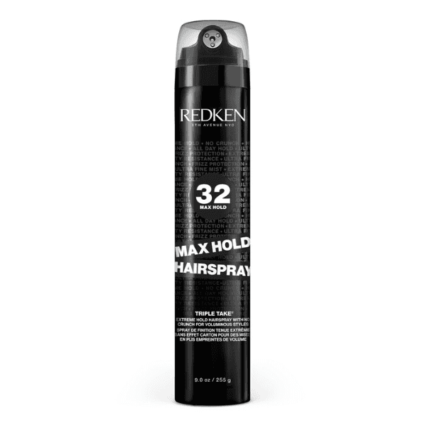 Redken Max Hold Hairspray on display