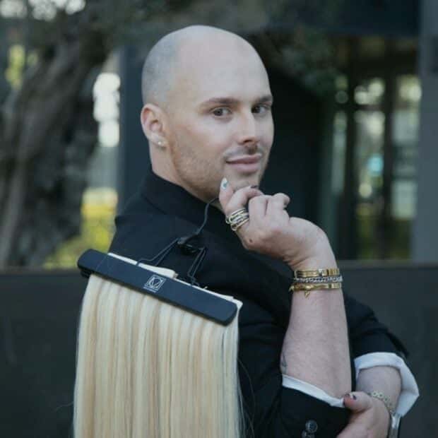 J Ladner x Christian Michael Hair Extensions