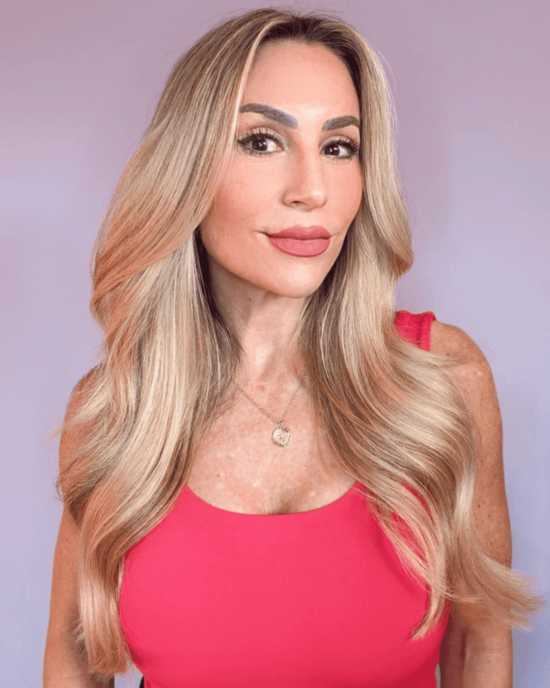 glossy blowout Photo courtesy of Joico