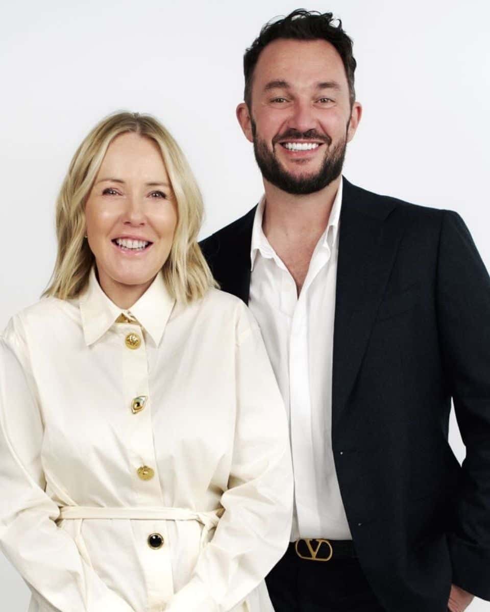 O&M Founder and CEO Jose Bryce Smith stands beside newly appointed Managing Director Chris Hammond against a white background.