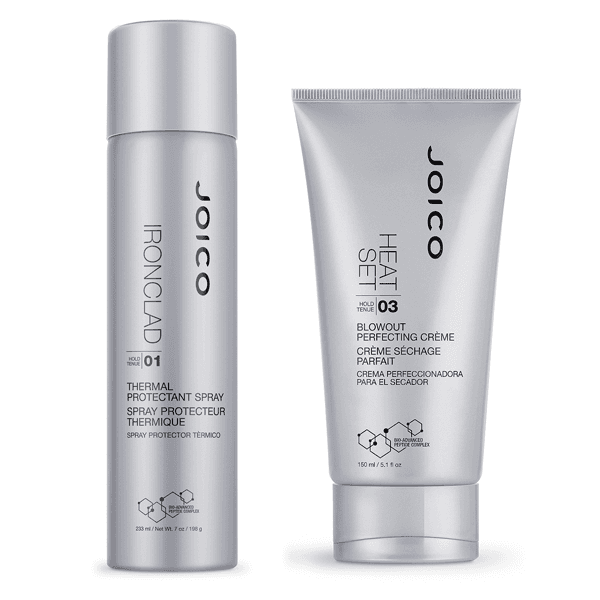 IRONCLAD Thermal Protectant Spray & HEAT SET Perfecting Créme