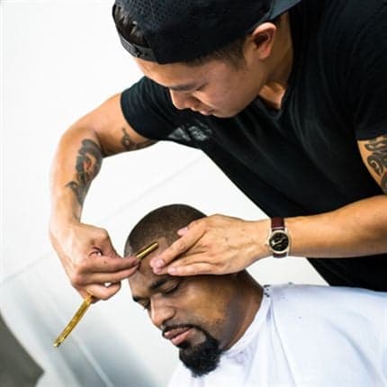 Mark Bustos Hair Cuts for Homeless