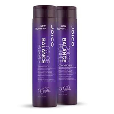 Color Balance Purple Shampoo and Conditioner From Joico