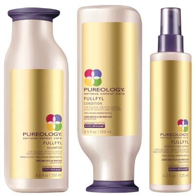 Pureology's NEW FullFyl 3-Step Thickening System