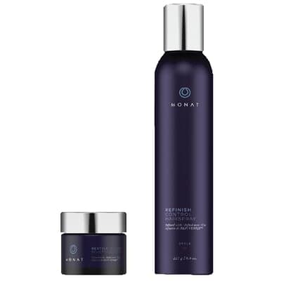 MONAT ReStyle Instant Sculpting Taffy and ReFinish Control Hairspray