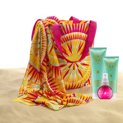 TIGI and Mara Hoffman Bed Head Beach Collection