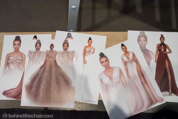 Michael Costello SS18
Hair by Cesar DeLeon Ramirez for Mizani and Olivia Garden