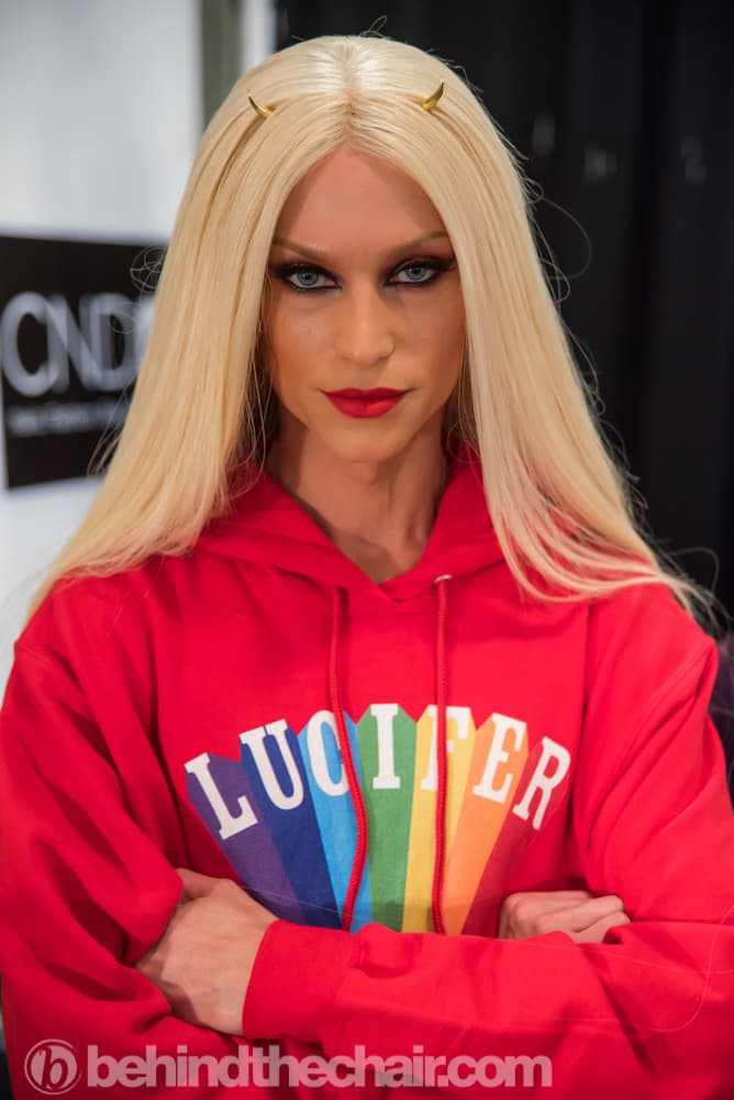 The Blonds FW18 Hair by Kien Hoang for Oribe and Nails by Jan Arnold for CND
