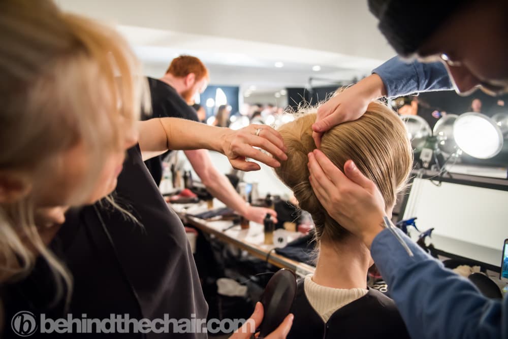 The Blonds FW18 Hair by Kien Hoang for Oribe and Nails by Jan Arnold for CND
