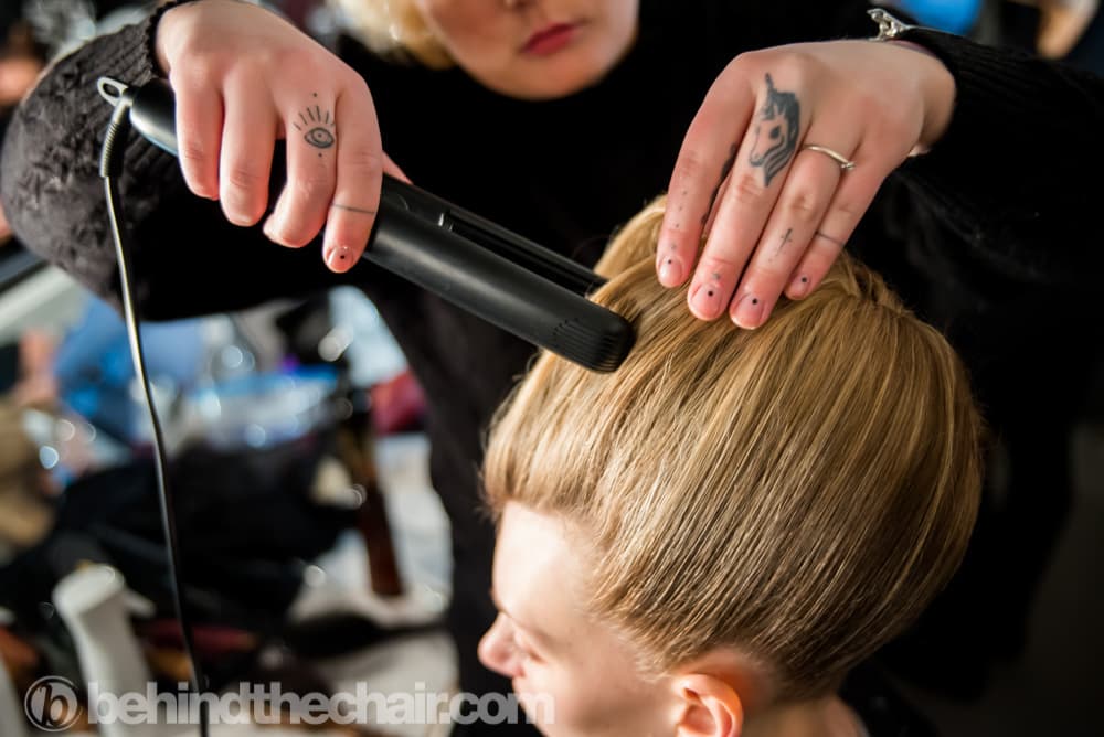 The Blonds FW18 Hair by Kien Hoang for Oribe and Nails by Jan Arnold for CND
