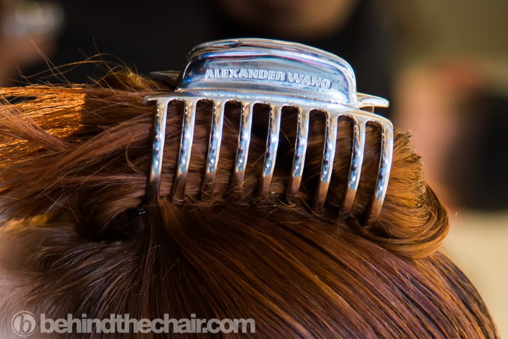 Alexander Wang FW18 Hair by Guido Palau for Redken and Nails by essie

