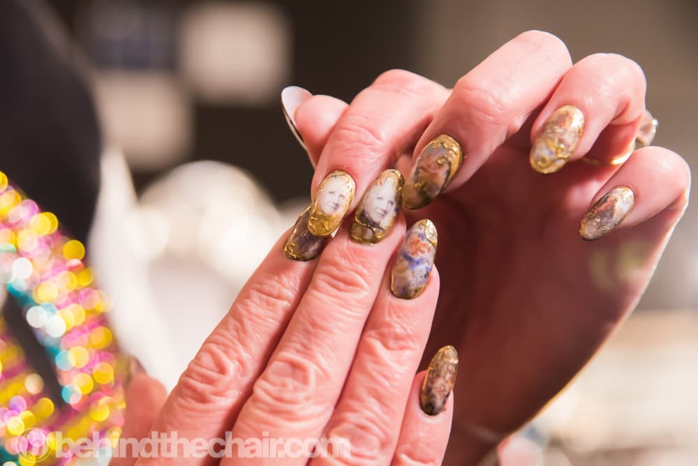 Libertine FW18 Nails by Jan Arnold for CND
