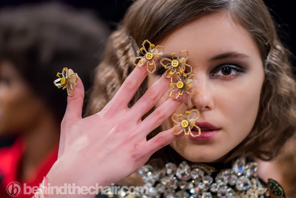 Libertine FW18 Nails by Jan Arnold for CND
