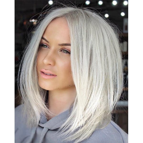 platinum blonde haircolor