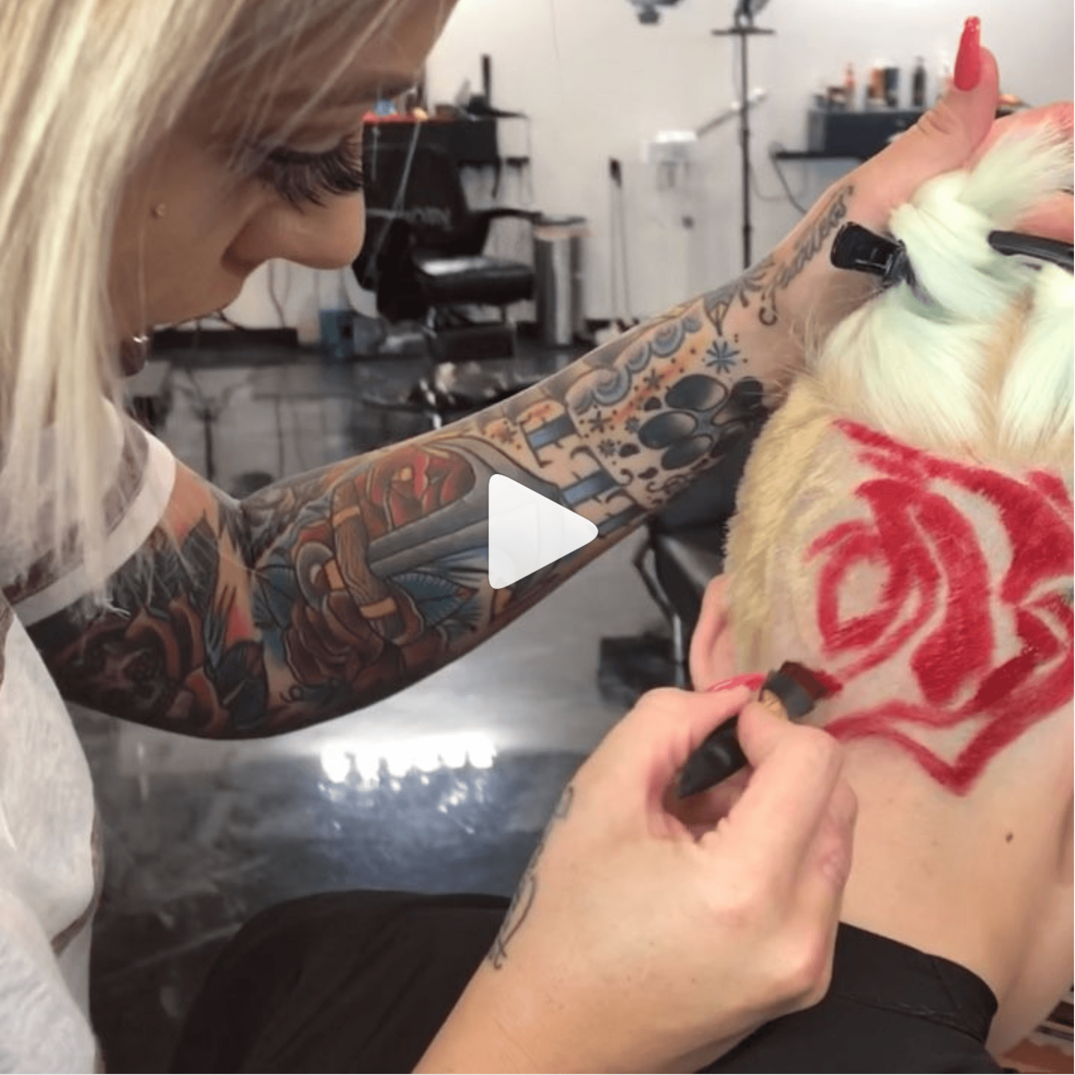 <p>Artists: <a href="https://www.instagram.com/kimberlytayhair/">@kimberlytayhair</a> &amp; <a href="https://www.instagram.com/stay_faded530/">@stay_faded530</a></p>


<p><a href="https://www.instagram.com/p/BgOlr43lETy/?hl=en&taken-by=kimberlytayhair">CLICK HERE TO WATCH THE VIDEO!</a></p>