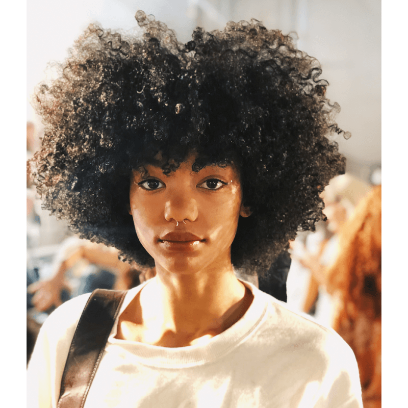 New York Fashion Week Hair Model Trend Curls nyfw