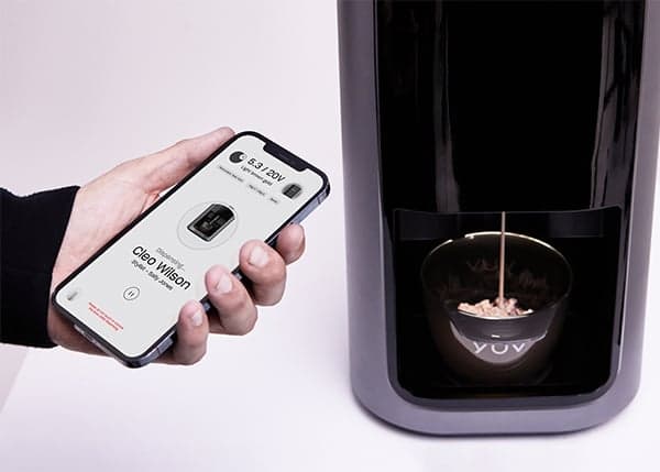 IS YOUR SALON OR SUITE WASTING HAIR COLOR? Reduce color waste and costs up to 35 percent with the yuv color lab to dispense color and only pay for what you use