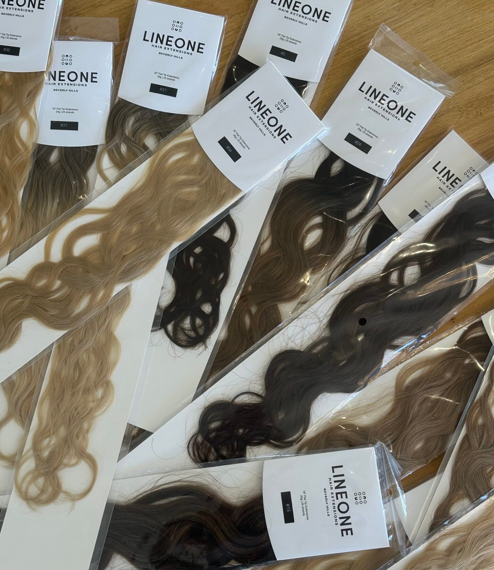 LINEONE Hair Wavy Keratin Extensions