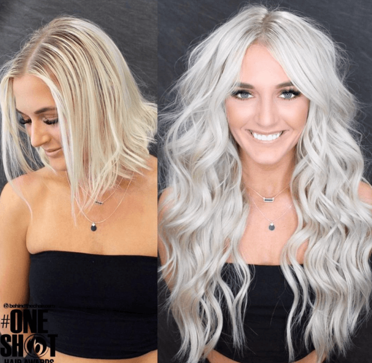 Hair Extensions winner entry by hairstylist @amandazextensions for the 2021 #ONESHOT Hair Awards Hot Shot